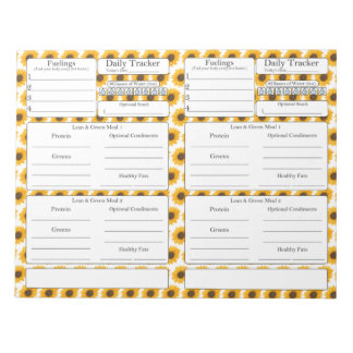 4-2-1 Mehltracker Notizblock