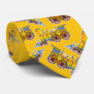 4-4-0 Dampf-Zug-Krawatte Bostons sich Krawatte