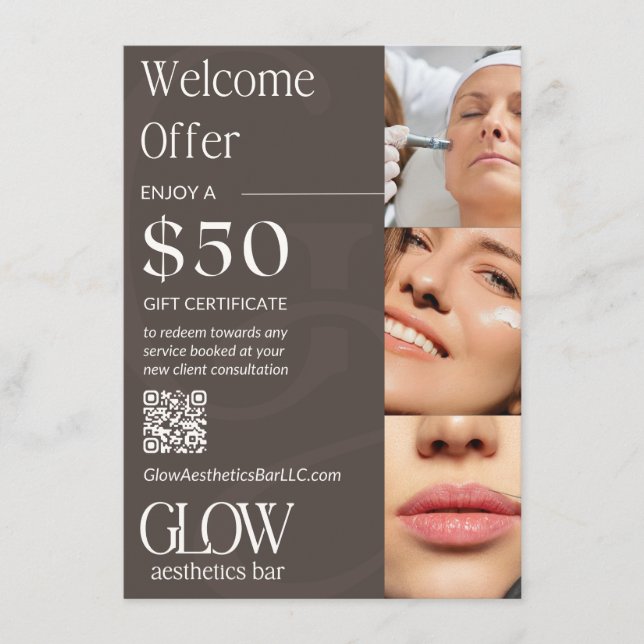 4,5" x 6,25" Flachmenü-Karte Menükarte (Vorderseite)