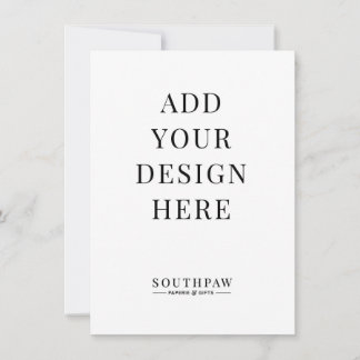 4.5x6.25" Probe Dinner Cards Benutzerdefiniert Pri Save The Date