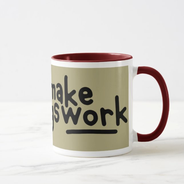 4 a.m.-Starteroberleder Tasse (Rechts)