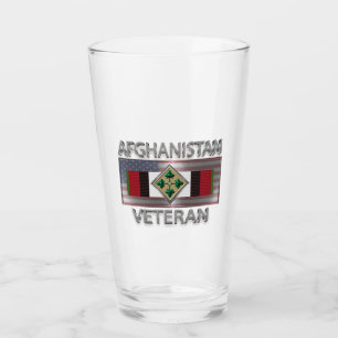 4. Abteilung Infanterie Afghanistan Veteran Glas