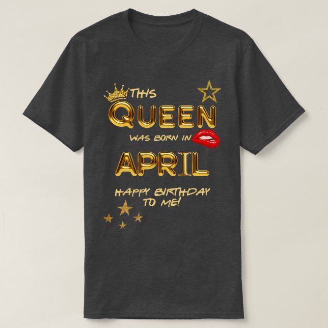 4. April T-Shirt (Design vorne)
