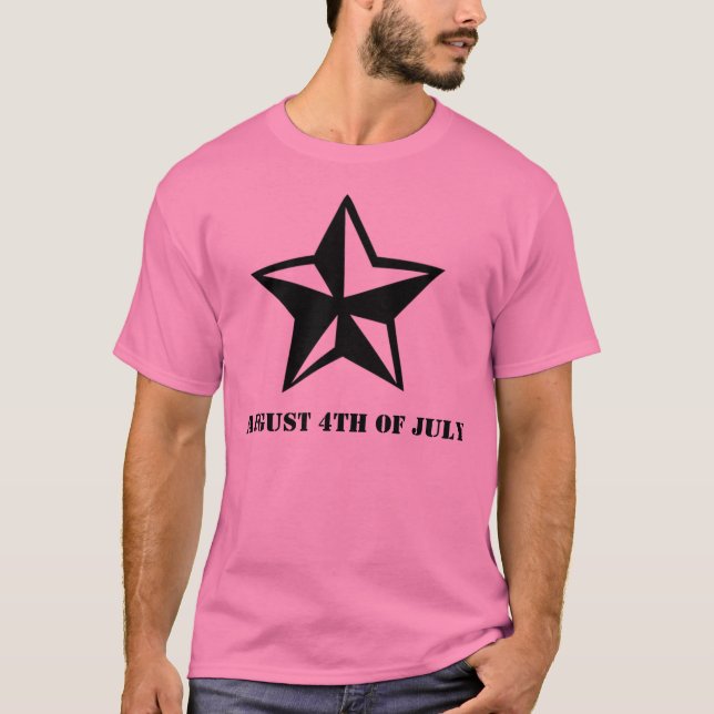 4. August von Juli T-Shirt (Vorderseite)