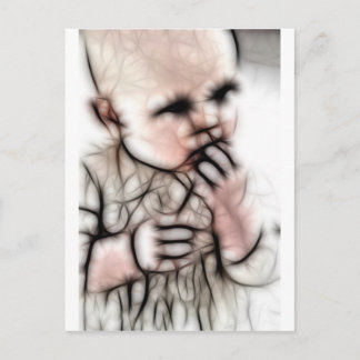 4 - Baby Dark Gear Postkarte