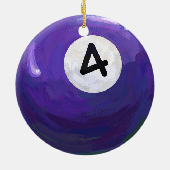 4 Ball Keramikornament (Hinten)