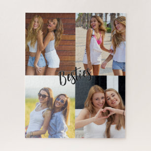 4 Benutzerdefinierte Foto-Beste-Freundinnen-Beste- Puzzle