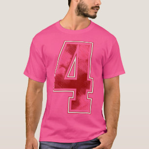 4 Besondere Nummer T-Shirt