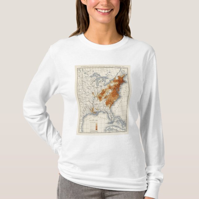 4 Bevölkerung 1810 T-Shirt (Vorderseite)