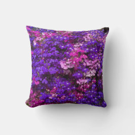 4 Blume von Fotovorlagen in Lila rosa Gift Thread Kissen