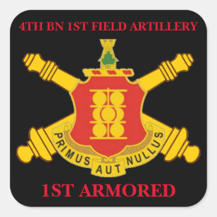 4. BN-1. FELD-ARTILLERIE-1. GEPANZERTE AUFKLEBER