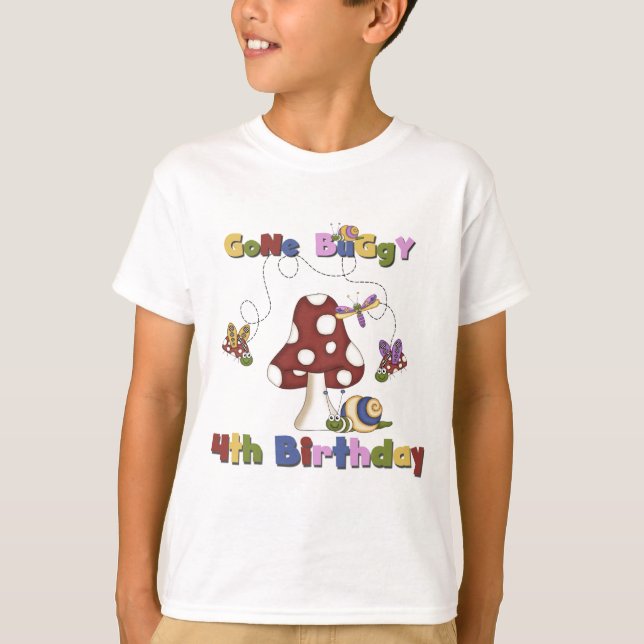 4. Bug Geburtstagsgeschenke T-Shirt (Vorderseite)