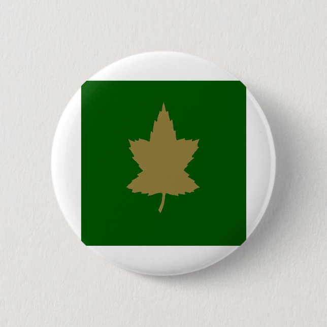 4. Canadian Armoured Division Button (Vorderseite)