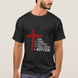 4. Christliches Kreuz T-Shirt