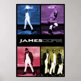 4 Color James Dore' Poster