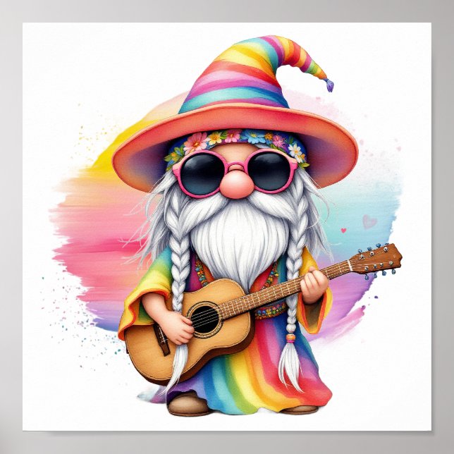 #4 Cool Gnome  Poster (Vorne)