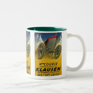 4. Course Internationale du Klausen Zweifarbige Tasse