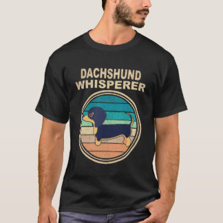 4 Dachshund-Flüsterer Vintage T-Shirt