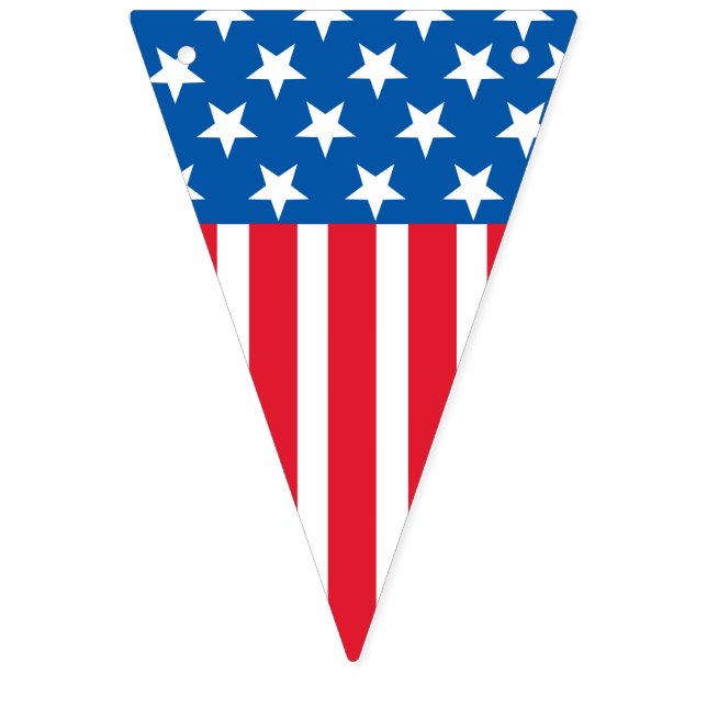 4. der Juli-US Flaggefahne Wimpelkette (Erste Fahne)