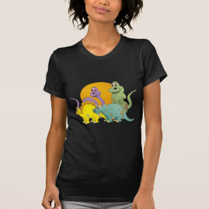 4 Dinosaur-Freunde T-Shirt