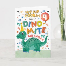 4. Dinosaurier Geburtstagskarte | Printable Dinosa Einladung