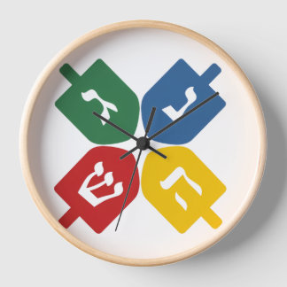 4 Dreidels Uhr