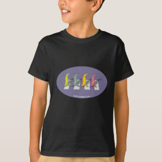 4 Eidechsen-Beatles-T - Shirt