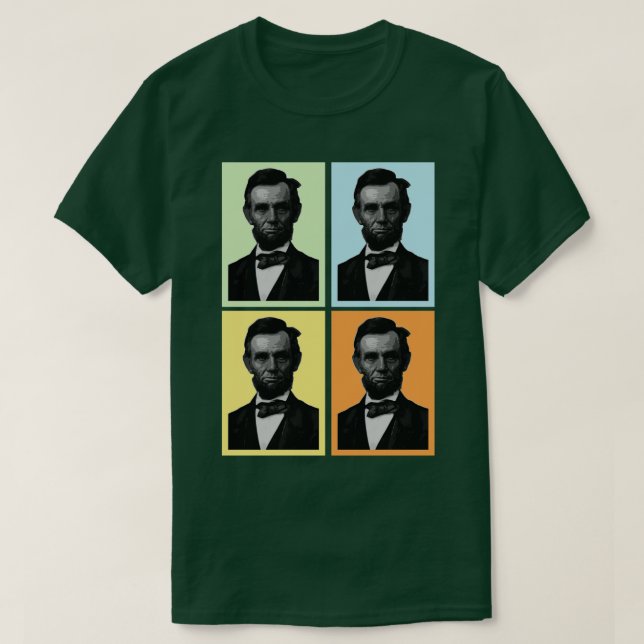 4 Ergebnis Abraham Lincoln American History T-Shirt (Design vorne)