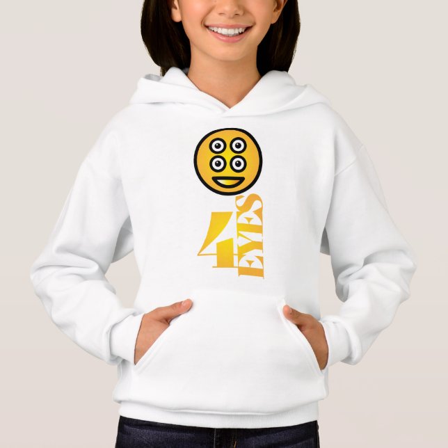 4 EYES ICON BY MASANSER PIXELAT HOODIE (Vorderseite)