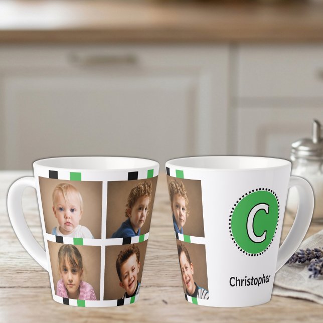 4 Foto Anfangsname Schwarz Grün Milchtasse (Von Creator hochgeladen)
