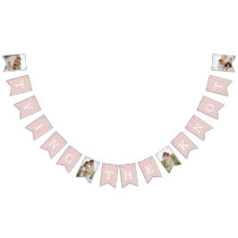 4 Foto-Begegnungsparty Blindpink-Jagdfahnen Wimpelkette