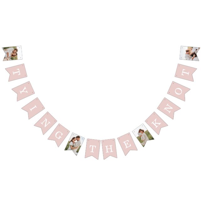 4 Foto-Begegnungsparty Blindpink-Jagdfahnen Wimpelkette (Alle)