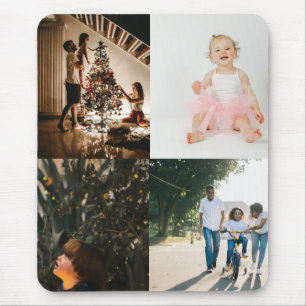 4 Foto Benutzerdefinierte Personalisierte Collage Mousepad