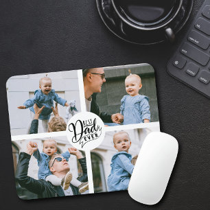 4 Foto Bester Vater je Maus-Pad Mousepad
