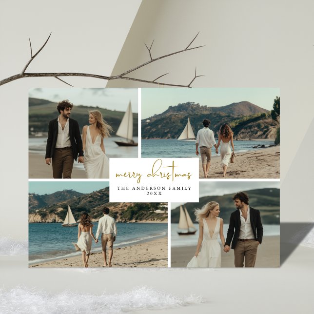 4 Foto Collage Coasty Strand Schöne Weihnachten (Von Creator hochgeladen)