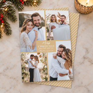 4 Foto Collage Frohe Weihnachten