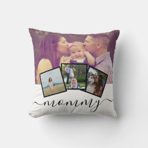 4 Foto Collage Mütter Day Mommy Personalisiert Kissen