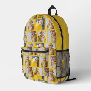 4 Foto-Collage Vorlage Machen Sie Ihre Eigene Unte Bedruckter Rucksack