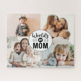 4 Foto Familiensammlung Nummer 1 Muttermüttertag Puzzle