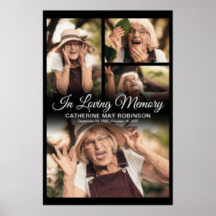 4 Foto für den liebenden Speicher Poster