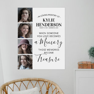 4 Foto in Love Tribute Poster