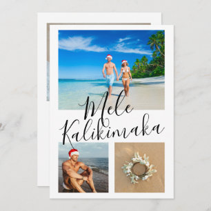 4 Foto Mele Kalikimaka Personalisierte Weihnachten