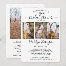 4 Foto Script Virtual Long Distance Brautparty Einladung