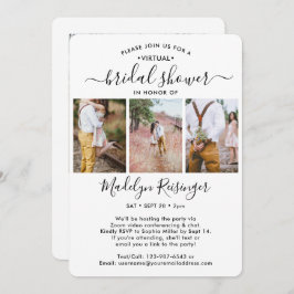 4 Foto Script Virtual Long Distance Brautparty Einladung