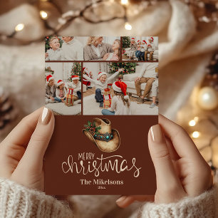 4 Foto Western-Cowboyhut Weihnachten