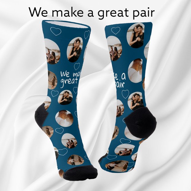 4 FotoCollage machen wir ein großartiges Paar Socken (Von Creator hochgeladen)