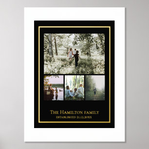 4 FotoCollage Personalisiert Foliendrucke