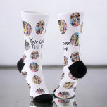 4 FotoCollage und Personalisierter Text Socken<br><div class="desc">4 Fotomaterial Vorlage Machen Sie Ihre eigenen Fun-Socken - mit Ihren eigenen,  individuellen Worten,  perfekt für Geschenkideen für sich selbst oder andere - Socken aus Ricaso - in verschiedenen Farben erhältlich,  im personalisierten Stil aussteigen</div>