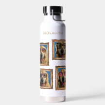 4 Fotoklebstoff Vintage Rahmen Hunde Haustiere Fam