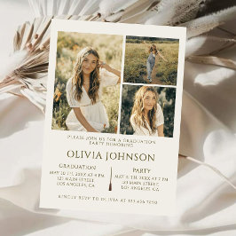 4 Fotos Graduation Party Ankündigung